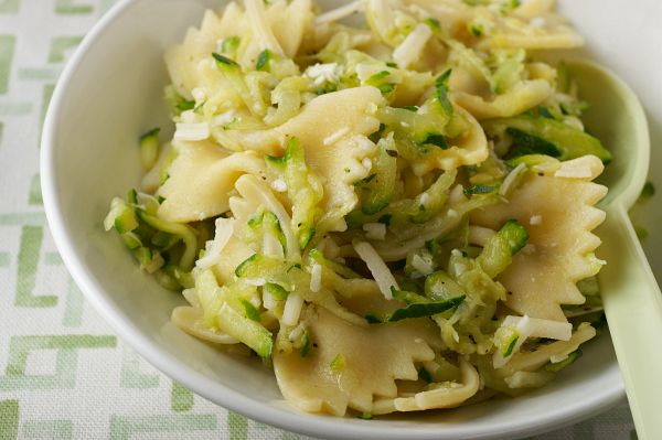 Bow Tie Pasta with Zucchini Sauce