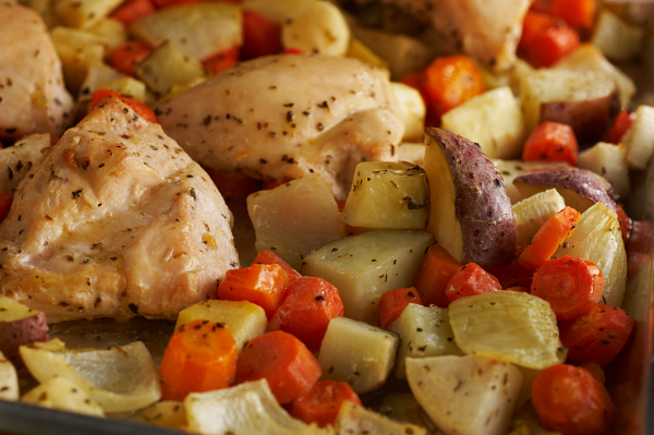 Herb Roasted Chicken with Vegetables