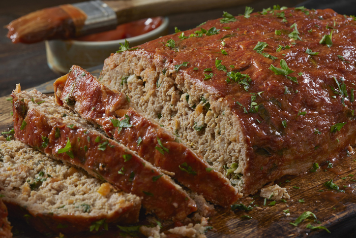 Moist Turkey and Spinach Meatloaf
