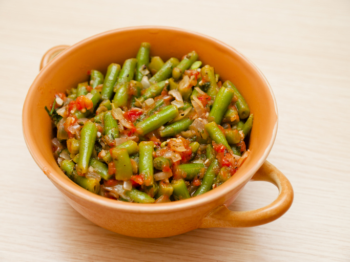 Lobio with green beans