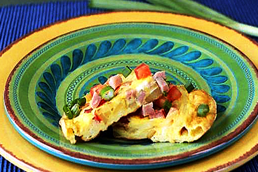 Green Onion Omelet