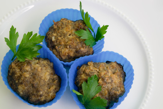 Savory Meatloaf Muffins