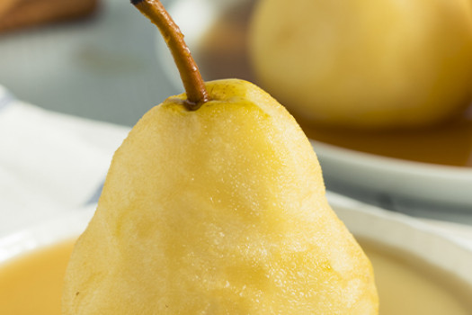 Pear in Orange Sauce