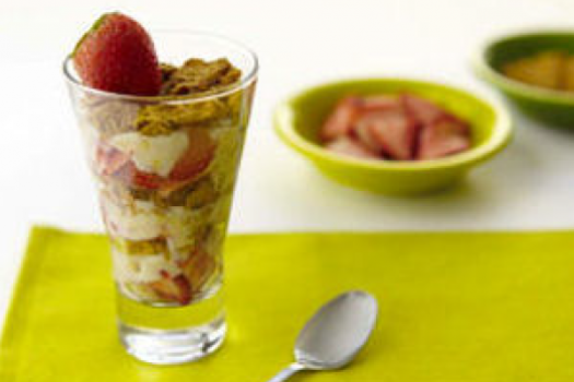 Strawberry Banana Parfait