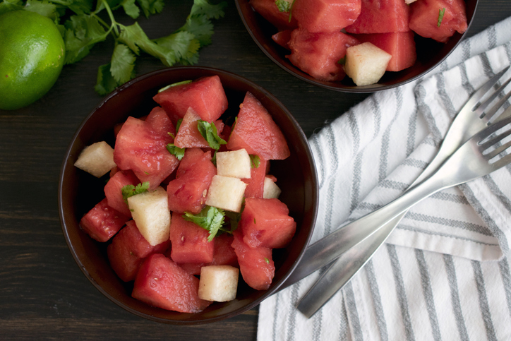 Watermelon and Jicama Fruit Salad
