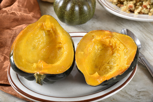 Easy Baked Acorn Squash