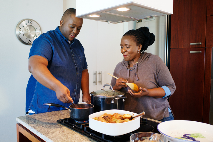 Preparing that secret family secret sauce