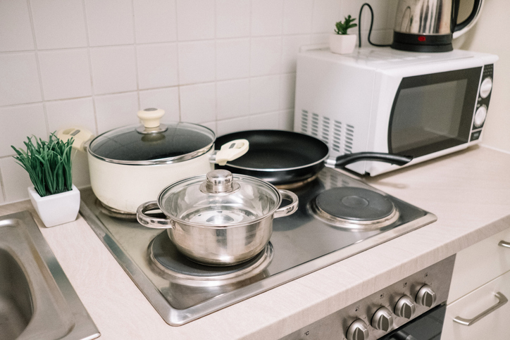 Various kitchen utensils on the table