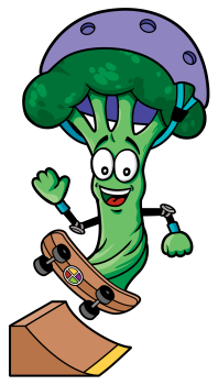 UMASS_SNAP Ed_SkateboardBroc Spot Illustration_2022